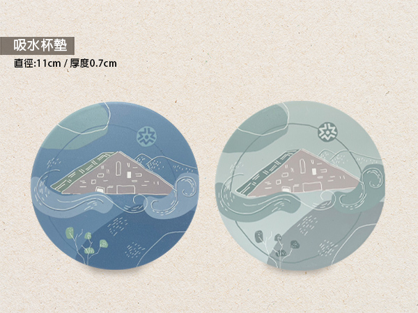 陶瓷吸水杯墊